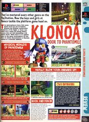 Klonoa Door to Phantomile review in CVG issue 198.jpg