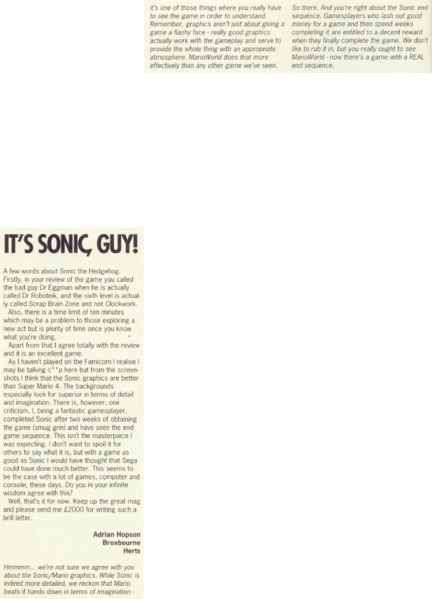 File:Sonic 1 MD reader letter in ACE issue 48.png