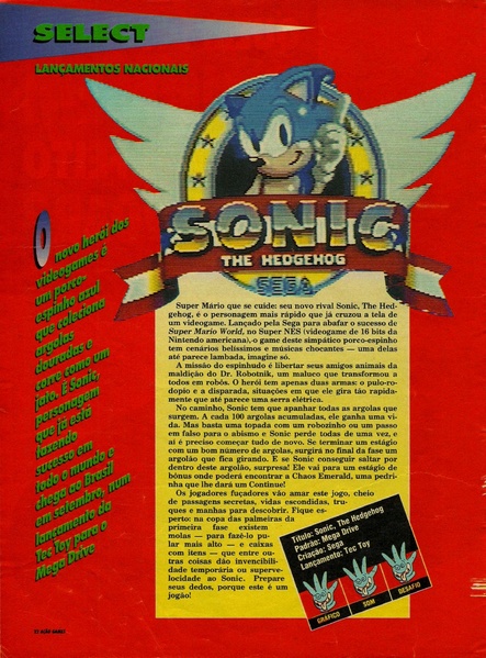File:Sonic 1 MD Portuguese review in Acao Games issue 4.pdf