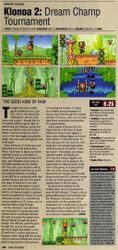 Klonoa 2 DCT review in Game Informer issue 143.jpg