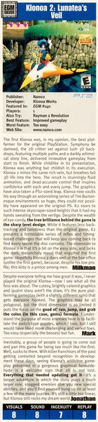 File:Klonoa 2 Lunatea's Veil panel review in EGM issue 146.jpg