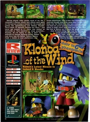 Klonoa Door to Phantomile review in GameFan volume 6 issue 2.pdf