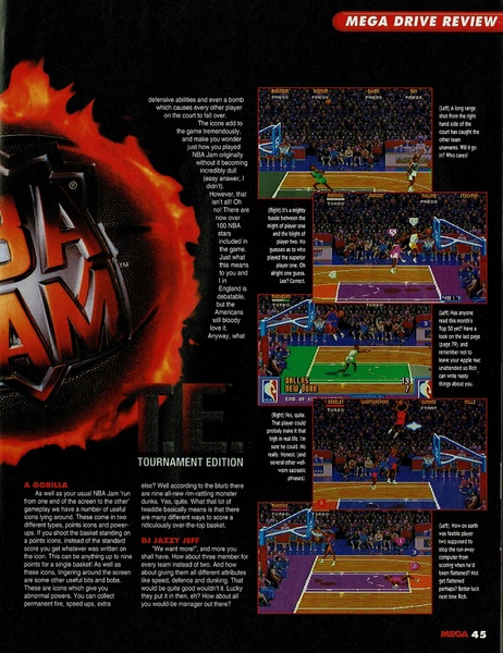 File:NBA Jam TE Mega Drive review Mega issue 30.pdf