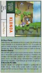 Klonoa Door to Phantomile on PSM Italy Top 25 games in issue 8.jpg