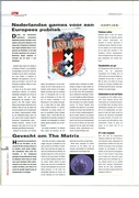 Article from CTW Benelux (january 2000). An overview of upcoming Davilex titles, including AmsterDoom