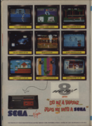 Print ad featuring Casino Games from CVG (December 1989)